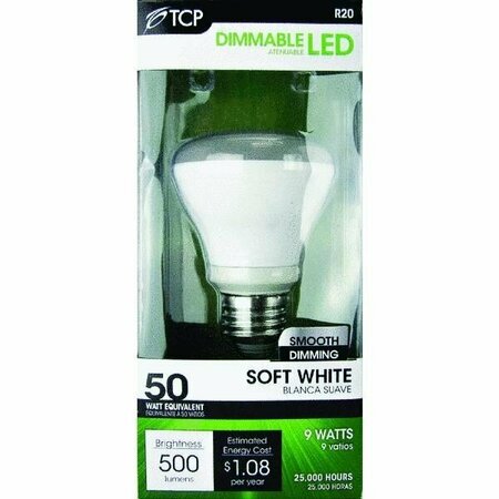 TCP R20 Dimmable LED Floodlight Bulb RLR209W27KD